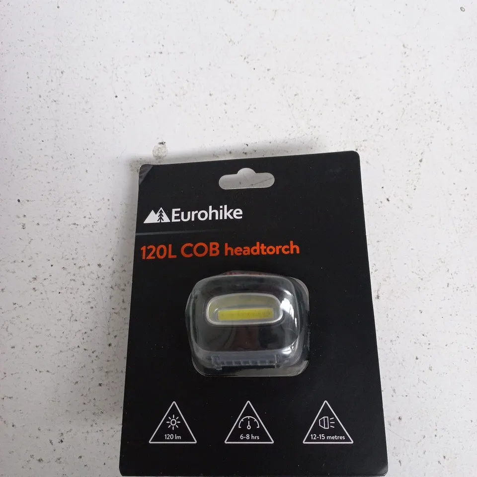 EUROHIKE 120L COB HEADTORCH