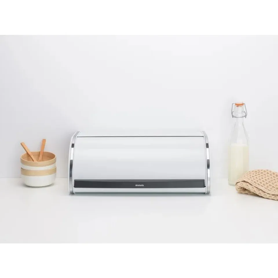 BOXED BRABANTIA ROLL TOP BREAD BIN