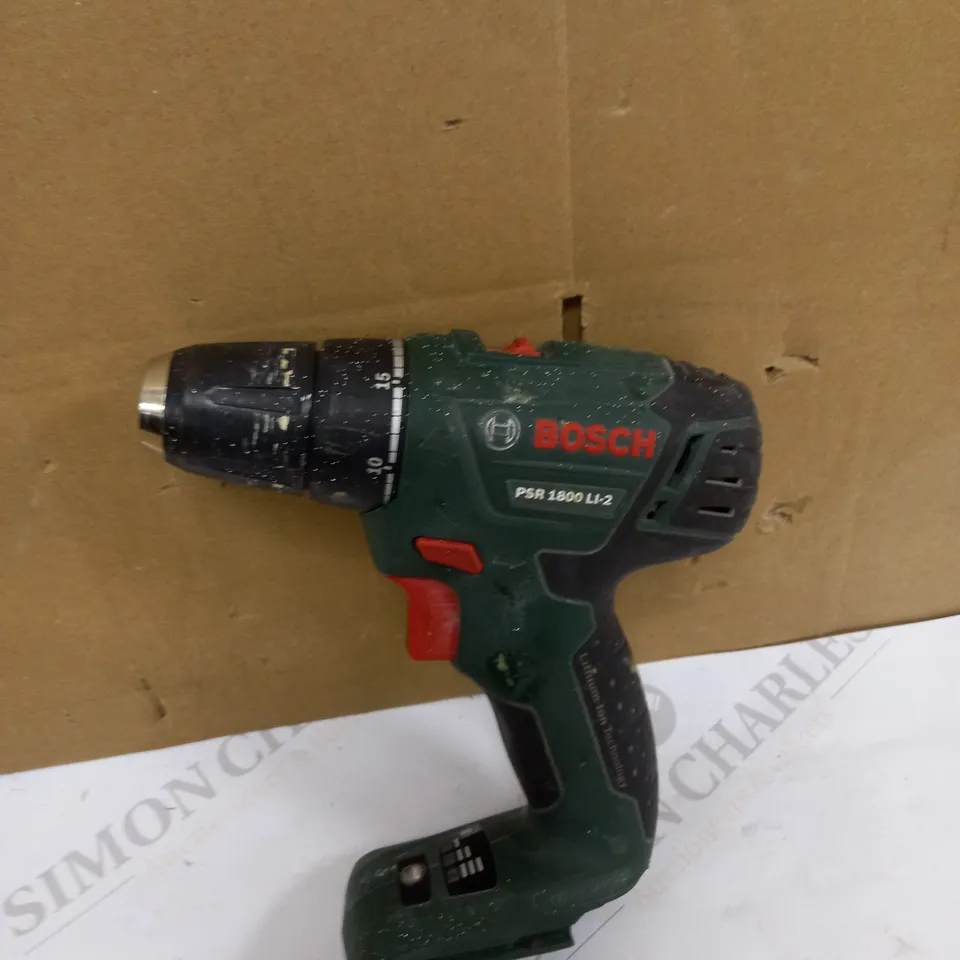 BOSCH PSR 1800 LI-2 DRILL