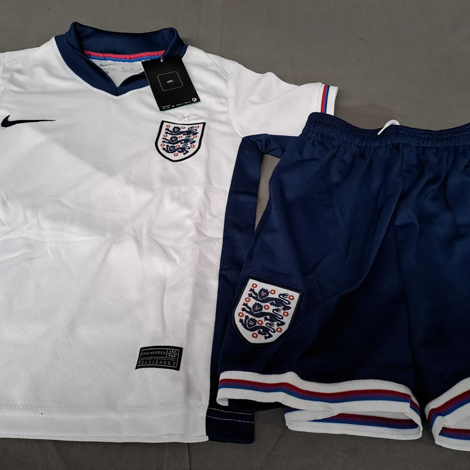 NIKE ENGLAND EUROS 2024 FOOTBALL SHIRT - KIDS SIZE 22 
