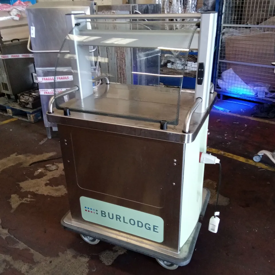 BURLODGE BLM60 COMMERCIAL HEATED CATERING HOSTESS TROLLEY