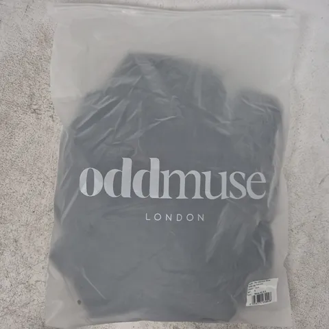 BAGGED ODDMUSE THE ULTIMATE MUSE WIDE LEG TROUSERS IN BLACK SIZE SMALL