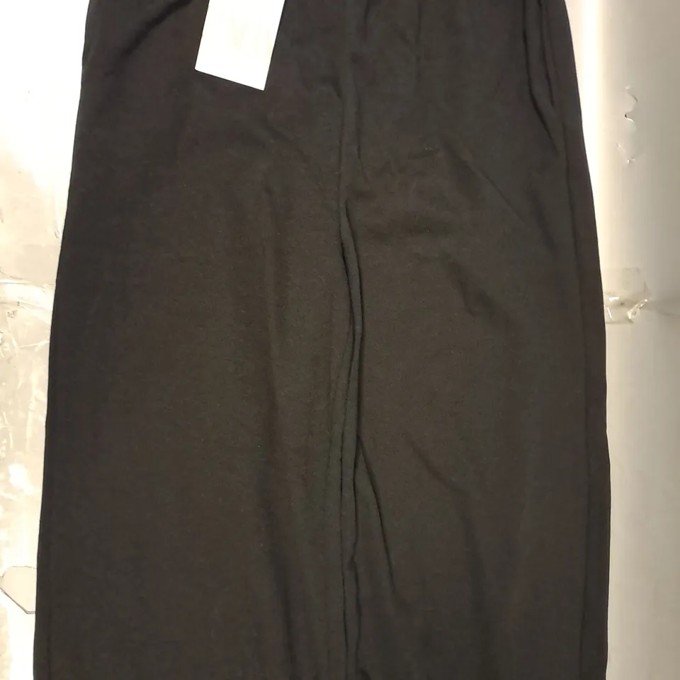 ZARA WIDE LEG PANTS IN BLACK SIZE SMALL