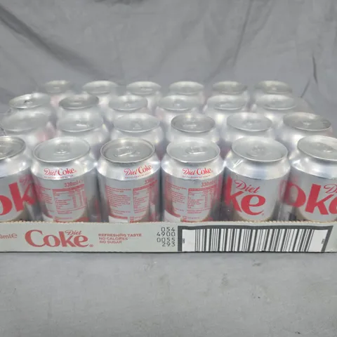 24-PACK OF 330ML DIET COKES 