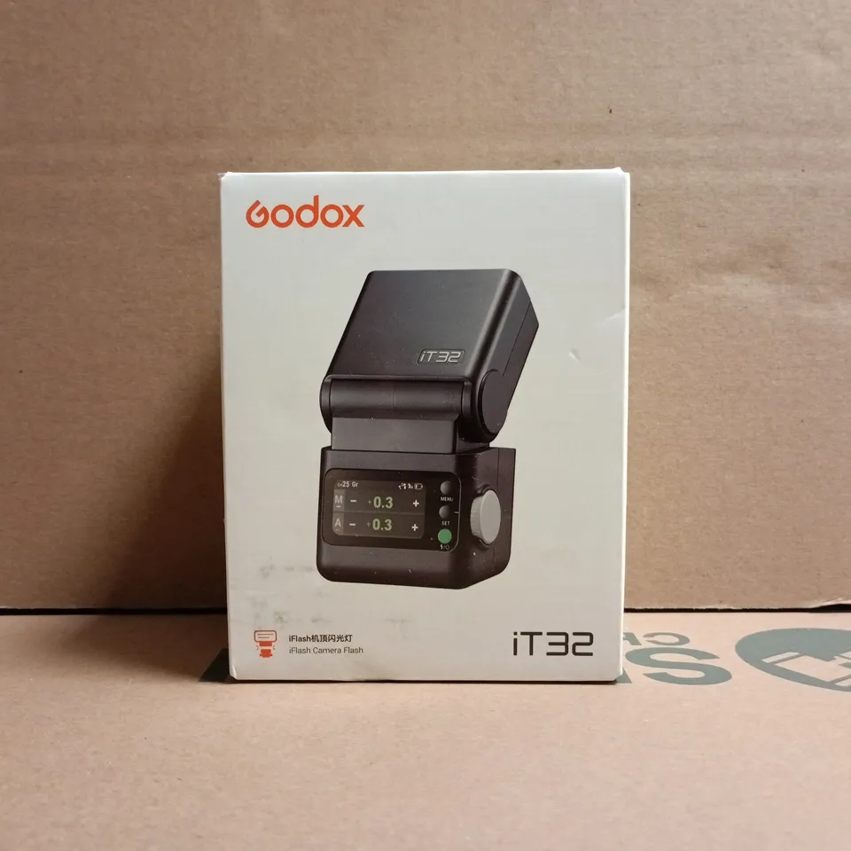 BOXED GODOX IT32 IFLASH CAMERA FLASH