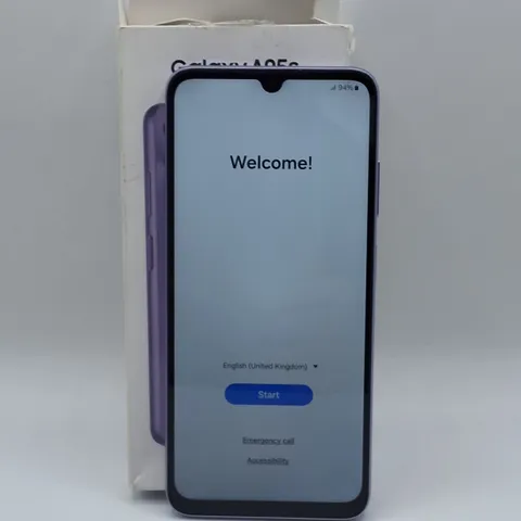 BOXED SAMSUNG GALAXY A05S 4/128GB IN LIGHT VIOLET - SM-A057F