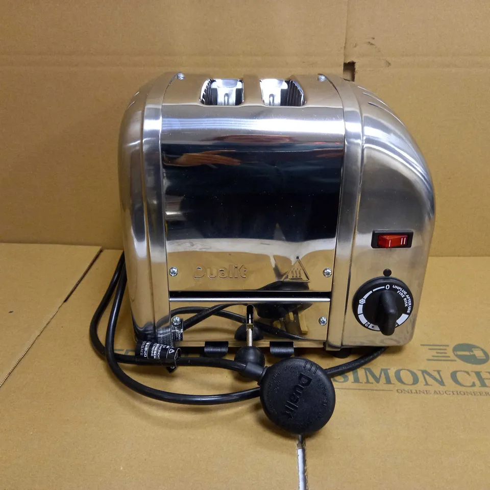 DUALIT CLASSIC 2-SLOT TOASTER