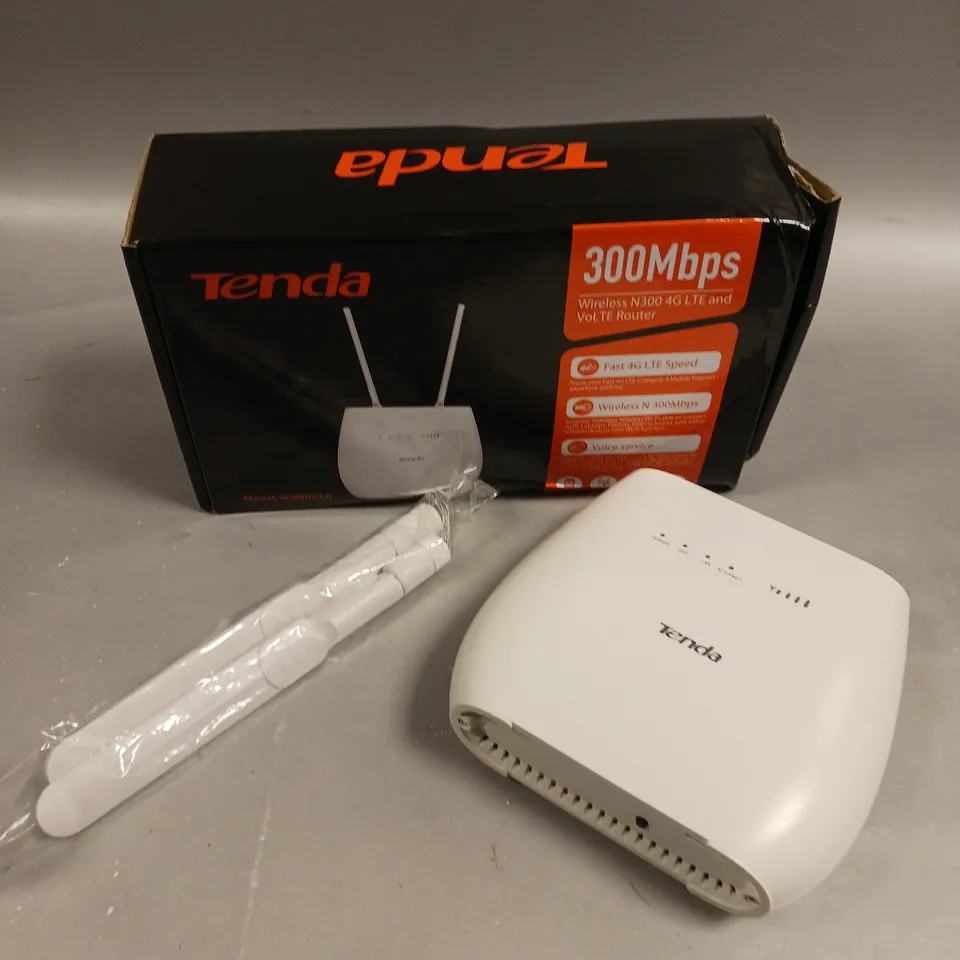 BOXED TENDA 300MBPS 4G ROUTER 