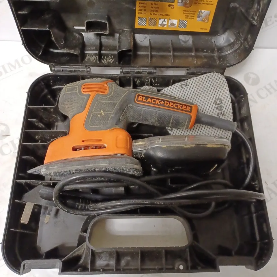 BLACK + DECKER MOUSE SANDER 120W