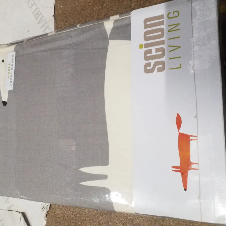 BRAND NEW SEALED MR FOX SINGLE DUVET COVER 