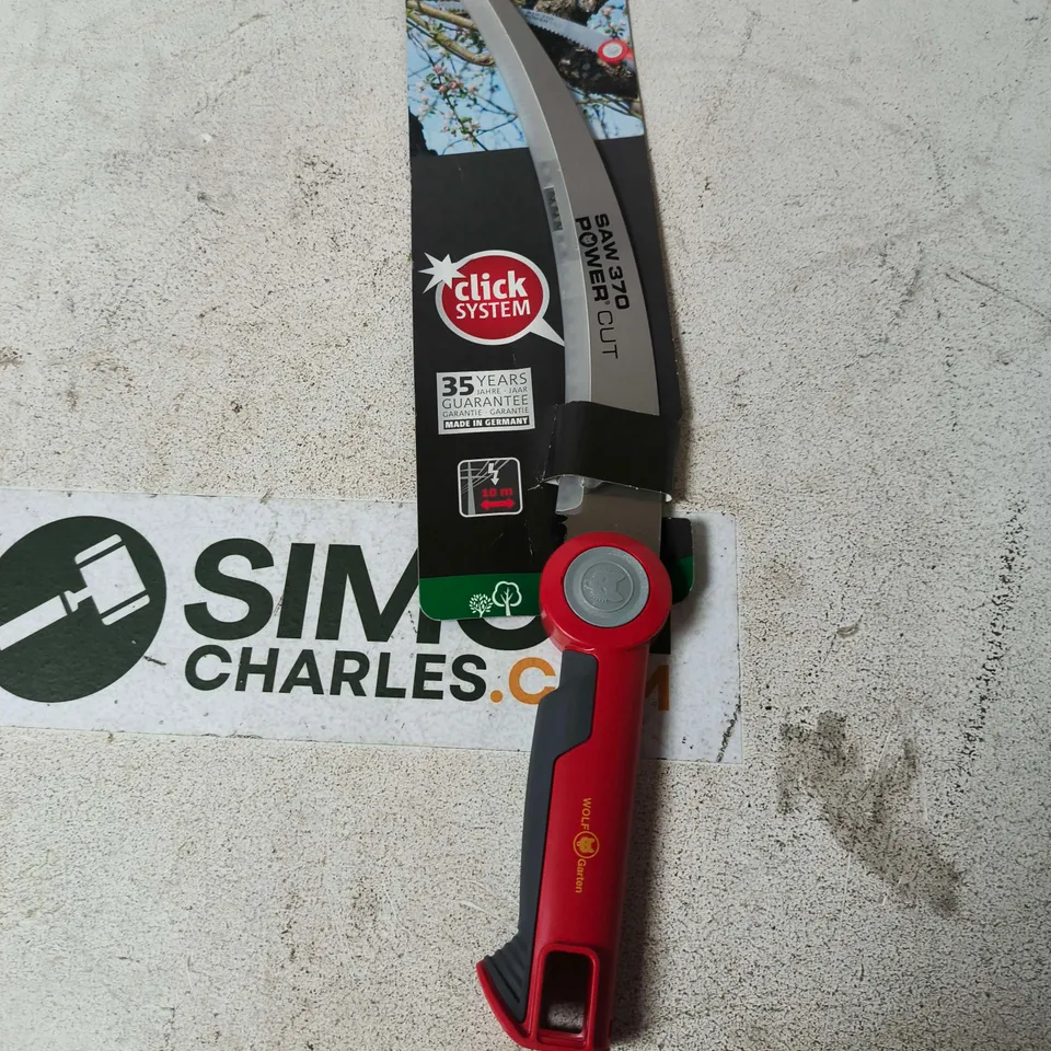 WOLF-GARTEN SAW 370D POWER CUT PRUNING SAW
