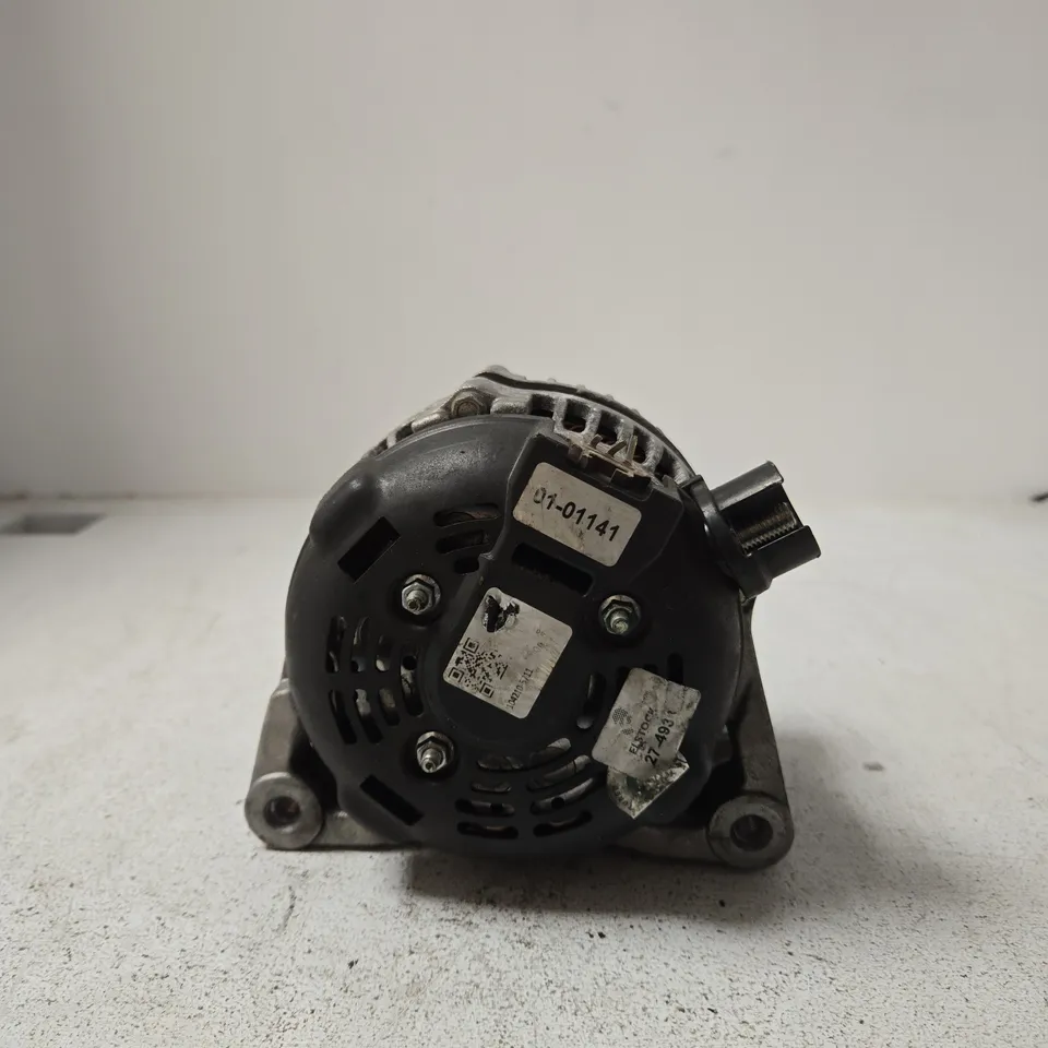 USED AUTOMOTIVE ALTERNATOR WITH PULLEY AND MOUNTING BRACKET
