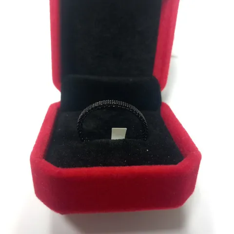 BERING BLACK MESH INNER RING SIZE 9