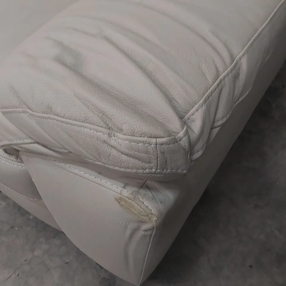 QUALITY DESIGNER BRADY ITALIAN LEATHER 3 SEATER SOFA