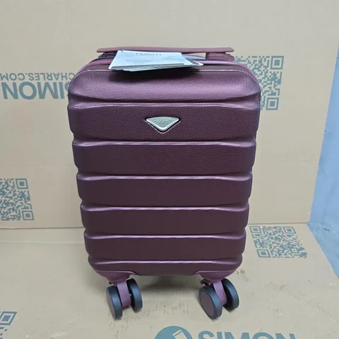 FLIGHT KNIGHT PURPLE HARD-SHELL SPINNER LUGGAGE