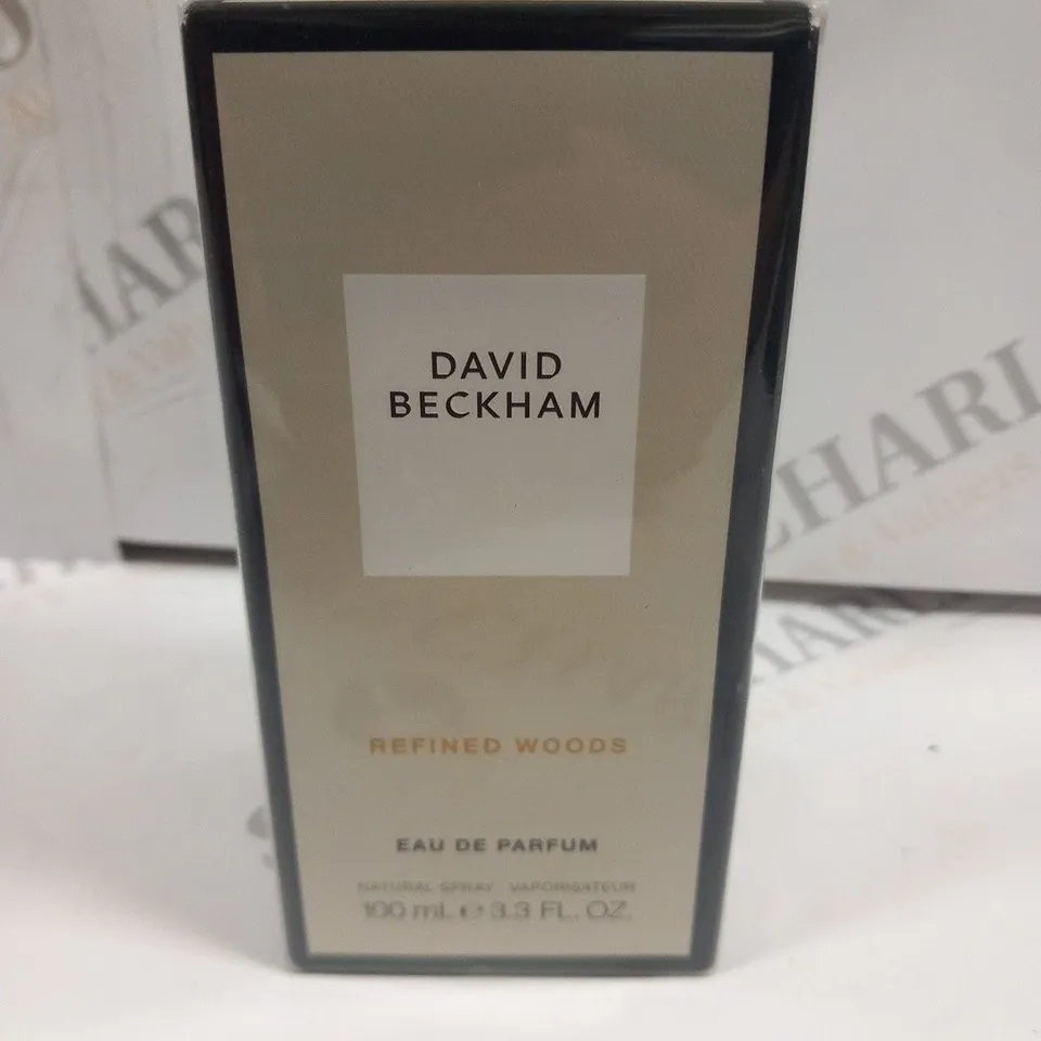 BOXED AND SEALED DAVID BECKHAM REFINED WOODS EAU DE PARFUM 100ML