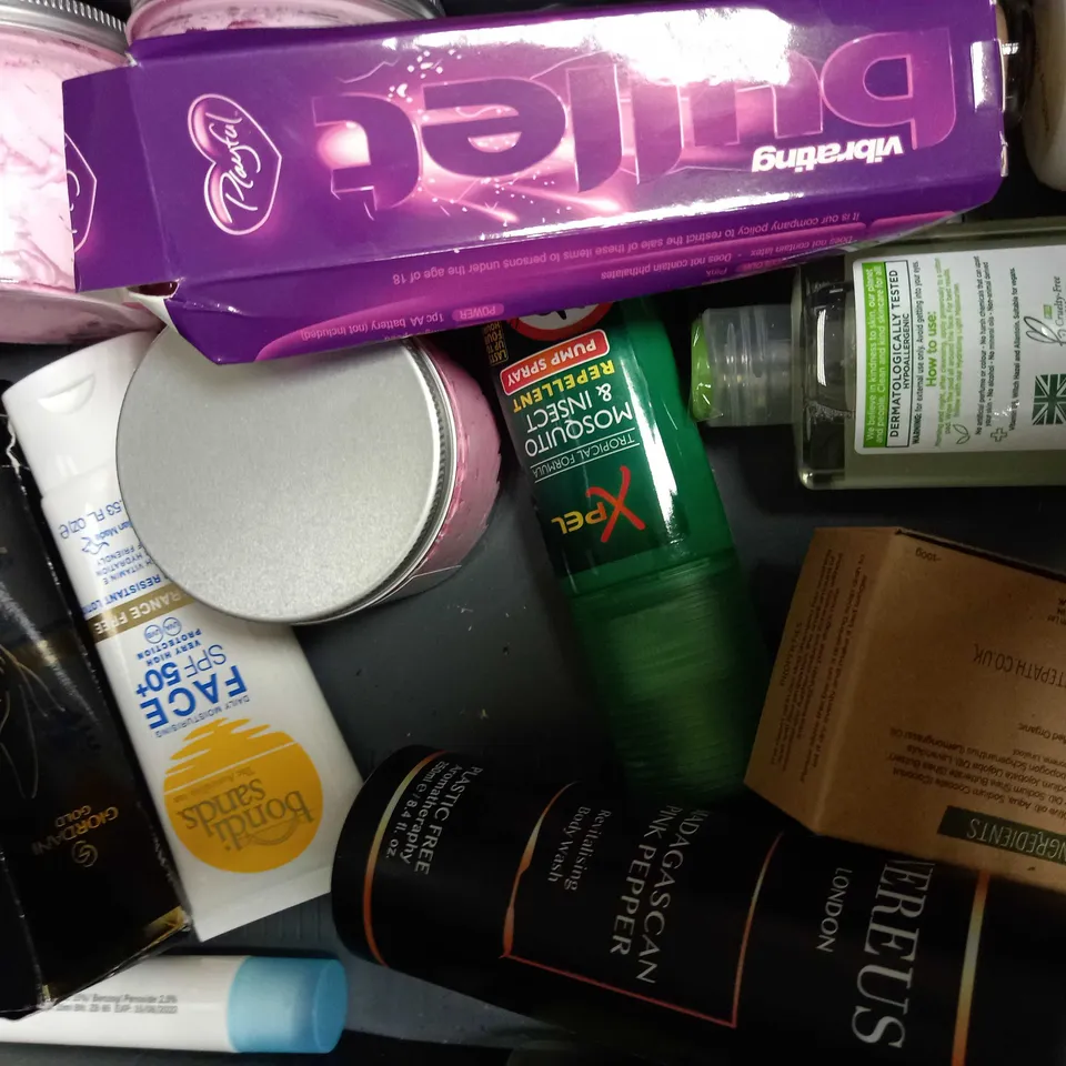LOT OF APPROXIMATELY 20 ASSORTED HEALTH & BEAUTY ITEMS, TO INCLUDE BODY CLEANSER, BRIGHTENING SERUM, CONCEALER, ETC