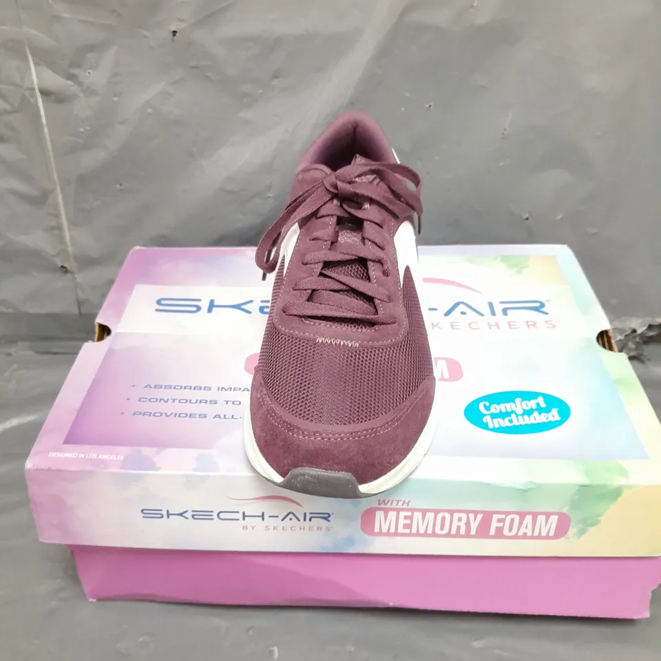 SKECH-AIR BY SKECHERS TRAINERS PURPLE SIZE 6