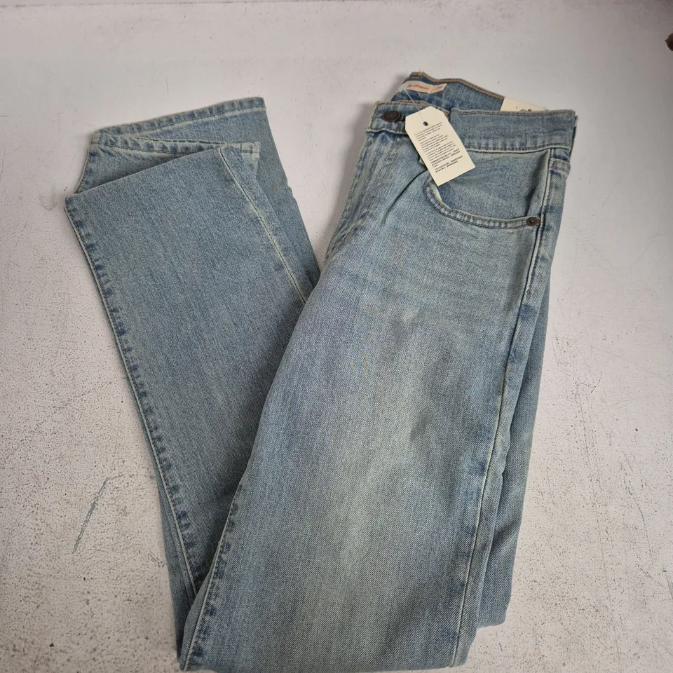 LEVI'S PREMIUM 724 HIGH RISE STRAIGHT JEANS - 26X32