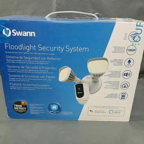 BOXED SWANN FLOODLIGHT SECURITY SYSTEM