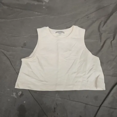 UK 10 ALLSAINTS SLEEVELESS TOP – WHITE (EU 38)