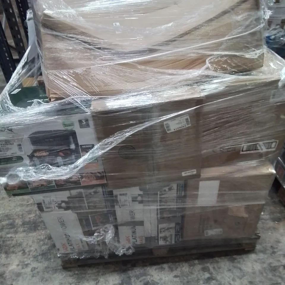 PALLET OF APPROXIMATELY 18 UNPROCESSED RAW RETURN HOUSEHOLD AND ELECTRICAL GOODS TO INCLUDE;