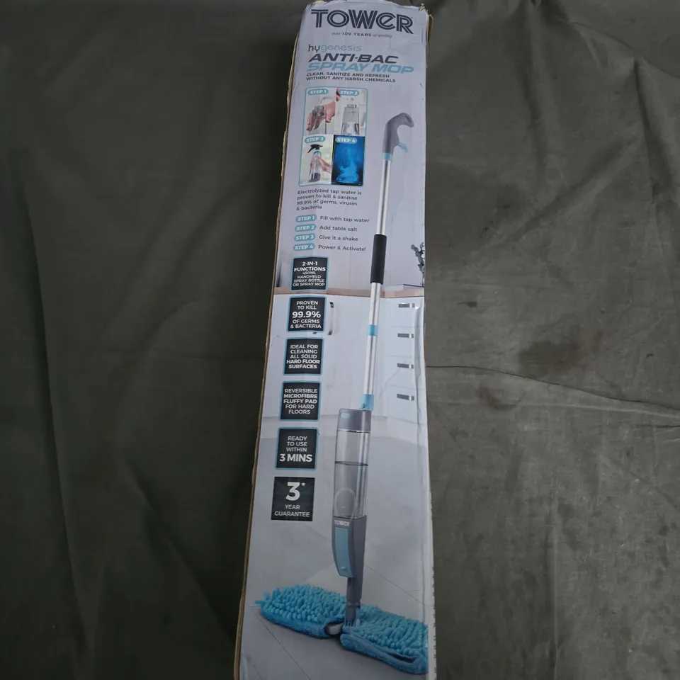 TOWER ANTI-BAC SPRAY MOP – BOXED