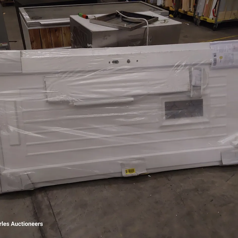 WHITE UPVC GLAZED FRONT DOOR 2055 × 920mm