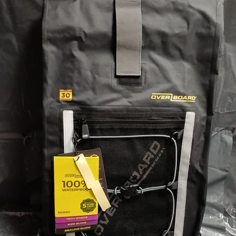 OVERBOARD WATERPROOF BACKPACK – BLACK