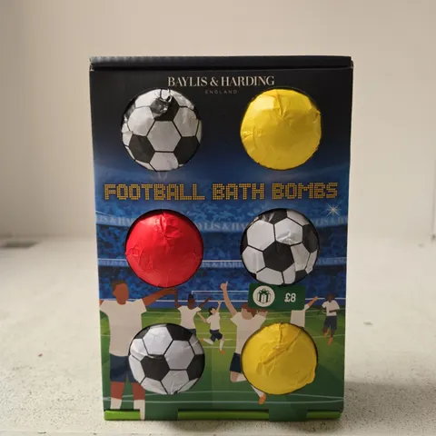 BAYLIS & HARDING FOOTBALL BATH BOMBS GIFT SET