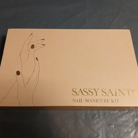 SASSY SAINTS NAIL MANICURE KIT – BOXED