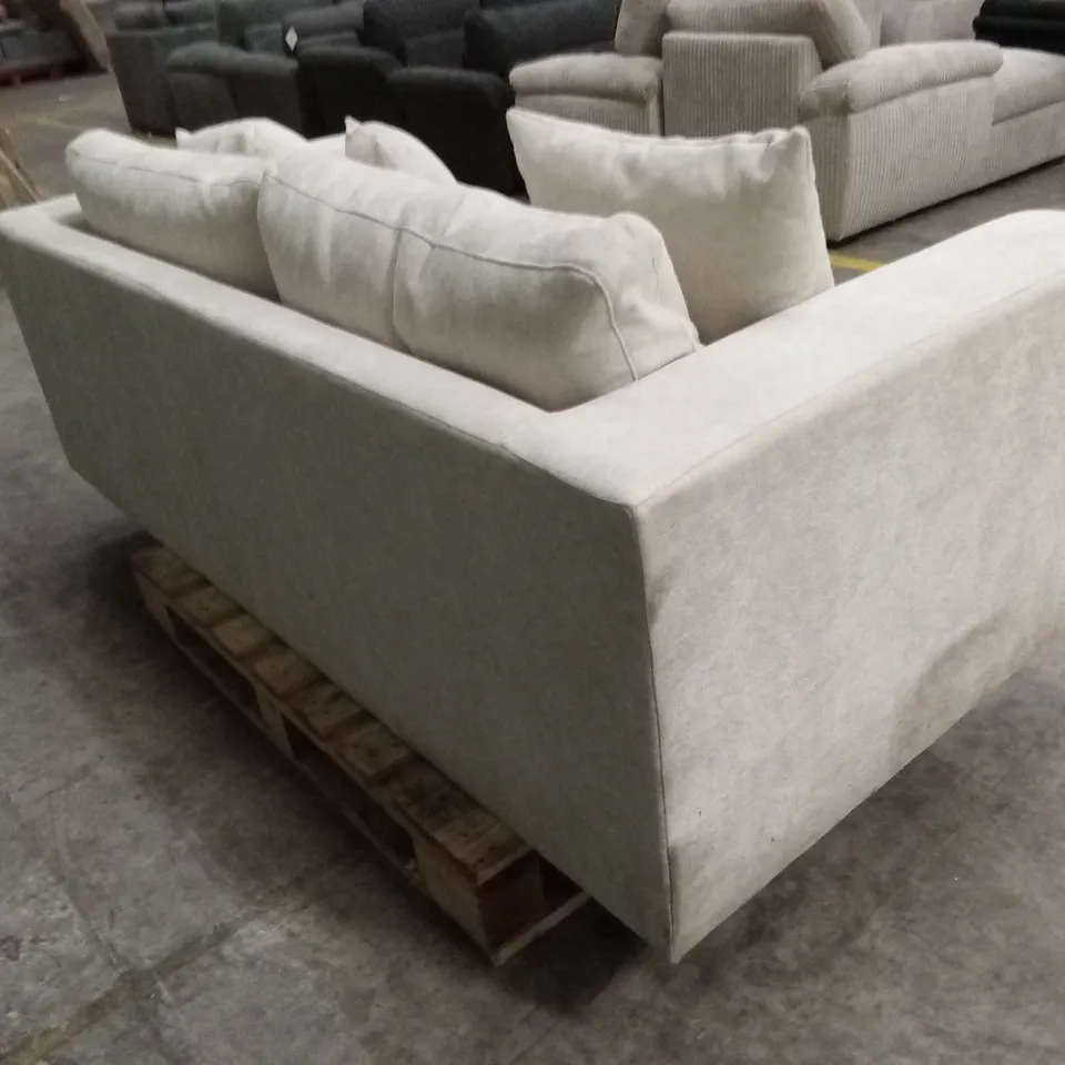 MISSOURI 3 SEATER FABRIC SOFA - NATURAL RRP £699