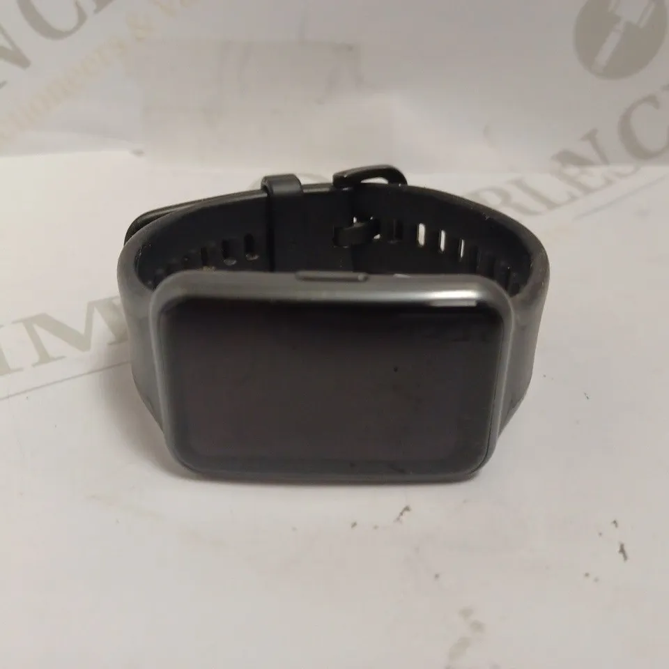 HUAWEI TIA-809 BLACK SMART WATCH WITH RUBBER STRAP