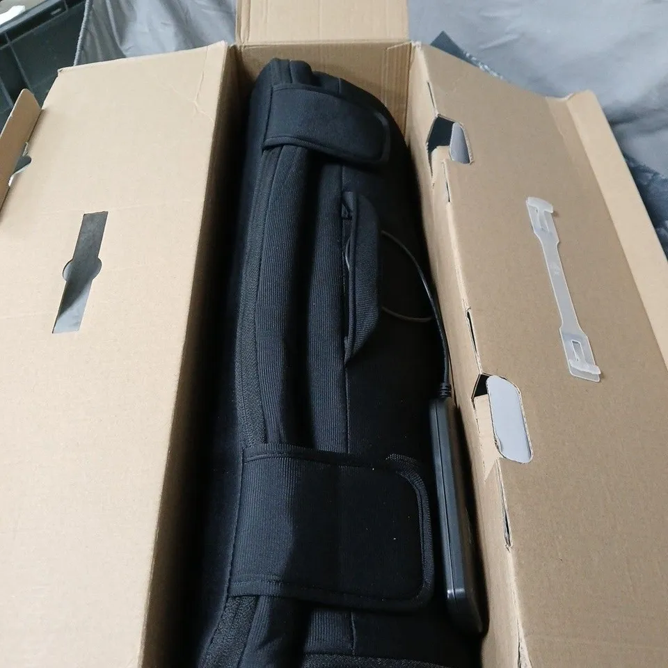 BLISS AND BEYOND PORTABLE FULL BODY RELIEF WITH HEAT AND AIR MASSAGE BOXED