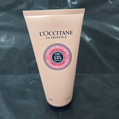 L'OCCITANE CHERRY BLOSSOM SHEA BODY LOTION 200ML