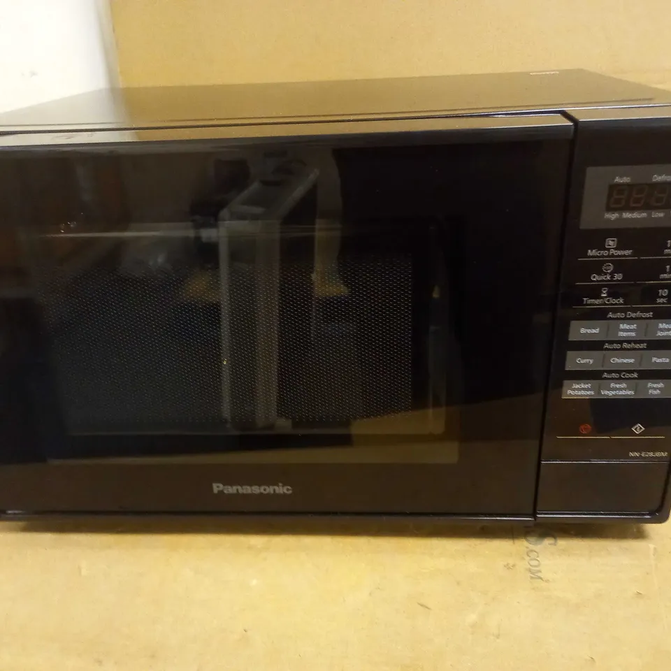 PANASONIC NN-E28JBM MICROWAVE - BLACK (COLLECTION ONLY)