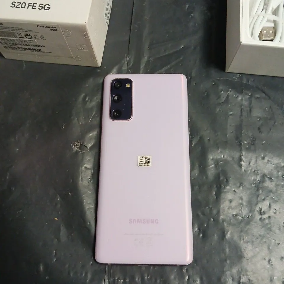 SAMSUNG GALAXY S20 FE 5G SMARTPHONE – CLOUD LAVENDER, 128GB