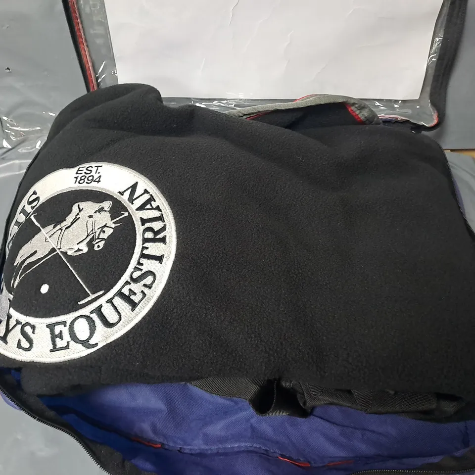 PREMIER EQUINE ASURE FLEECE COOLER - BLACK