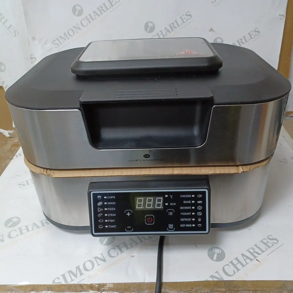 BOXED COOK'S ESSENTIALS GRILL & AIRFRYER 5.5L