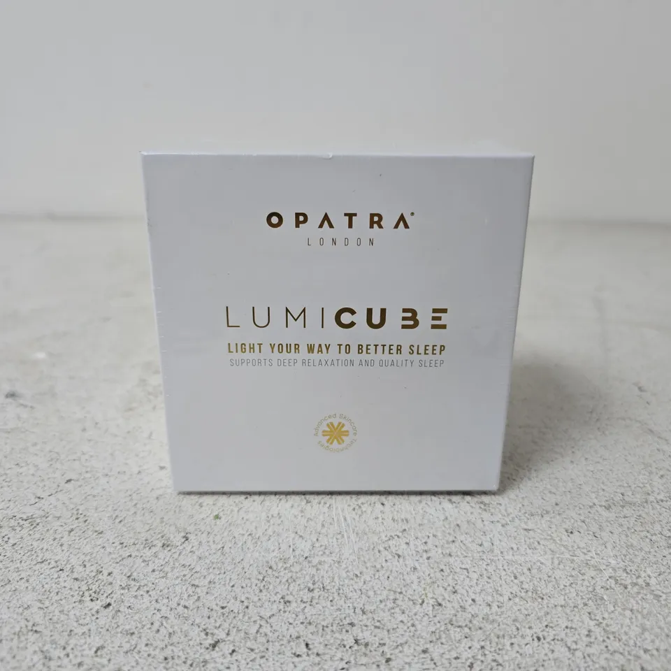 BOXED AND SEALED OPATRA LONDON LUMICUBE