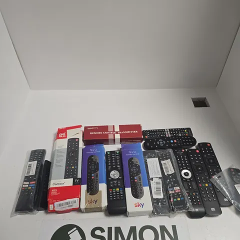 APPROXIMATELY 10 ASSORTED TV REMOTES