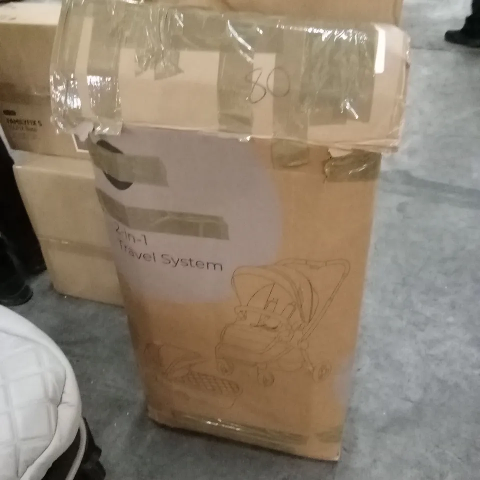 MY BABIIE STROLLER AND CARRYCOT (2 PARTS)