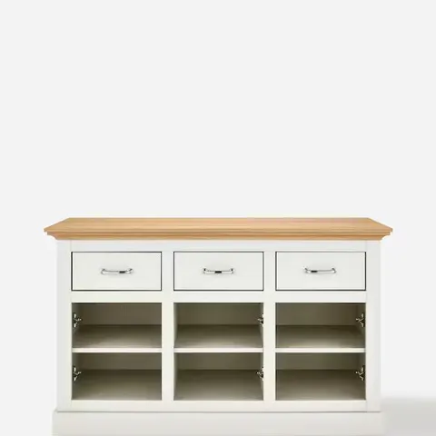 JULIPA ASHFORD 3 DOOR 3 DRAWER SIDEBOARD - 2 BOXES 
