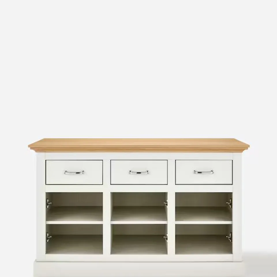 JULIPA ASHFORD 3 DOOR 3 DRAWER SIDEBOARD - 2 BOXES