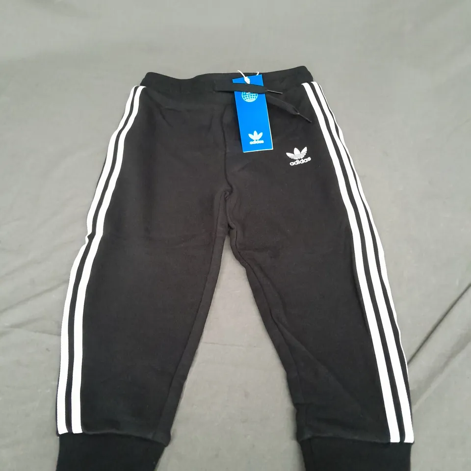 ADIDAS ORIGINAL TRACKSUIT BOTTOMS - KIDS - SIZE 3-4 YEARS