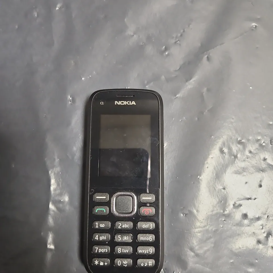 NOKIA C1 FEATURE PHONE – BLACK 