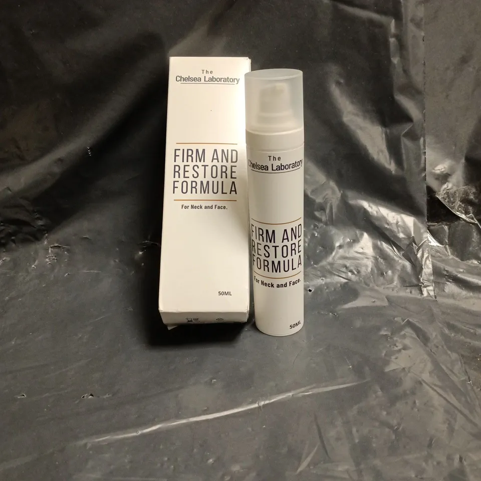 CHELSEA LABORATORY FIRM AND RESTORE FORMULA FOR NECK & FACE – 50 ML