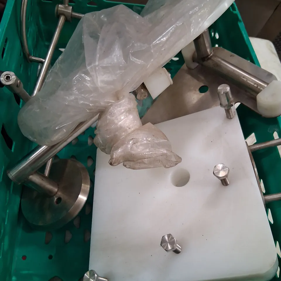 TALSA H20PM HYDRAULIC SAUSAGE STUFFER WITH BURGER PRESS PLATES AND ATTACHMENTS