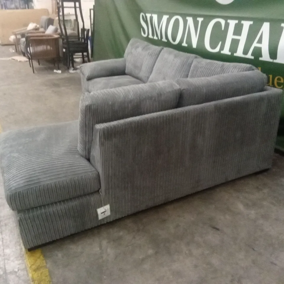 AMALFI STANDARD BACK FABRIC CORNER CHAISE SOFA RRP £949