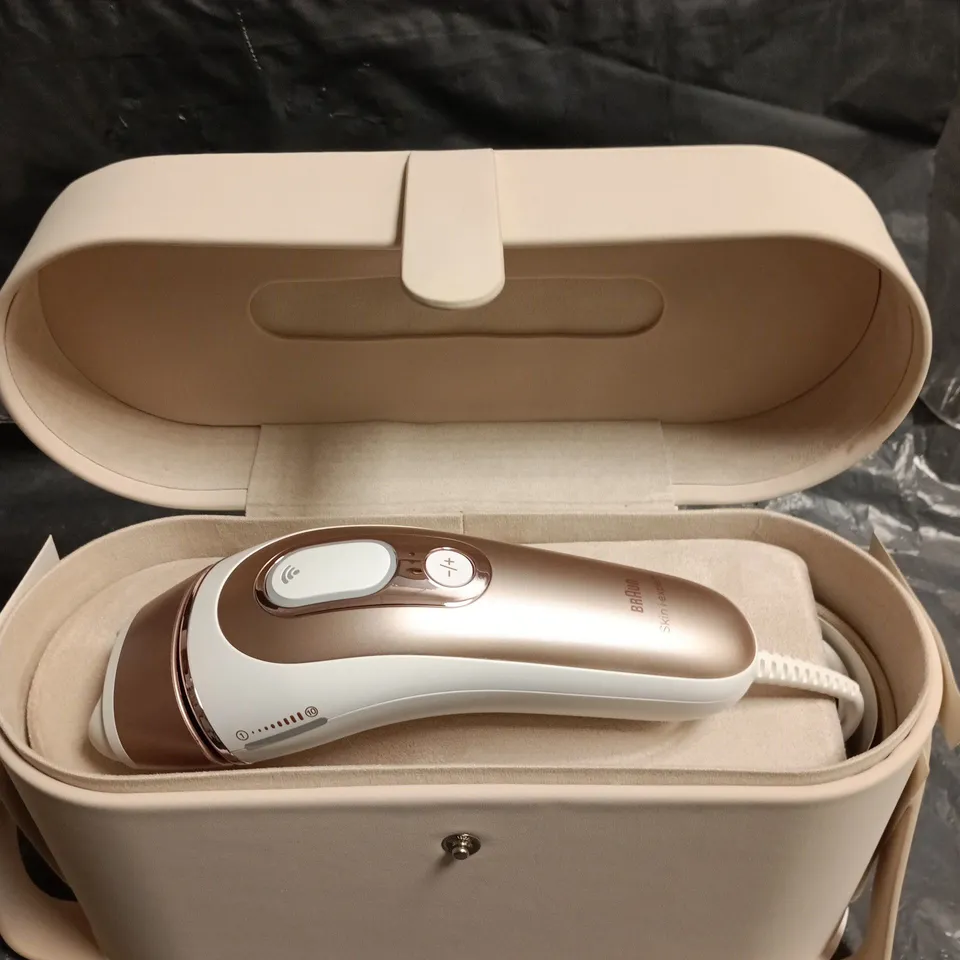 BRAUN SKIN I-EXPERT IPL HAIR REMOVAL DEVICE - ROSE GOLD (BOXED)